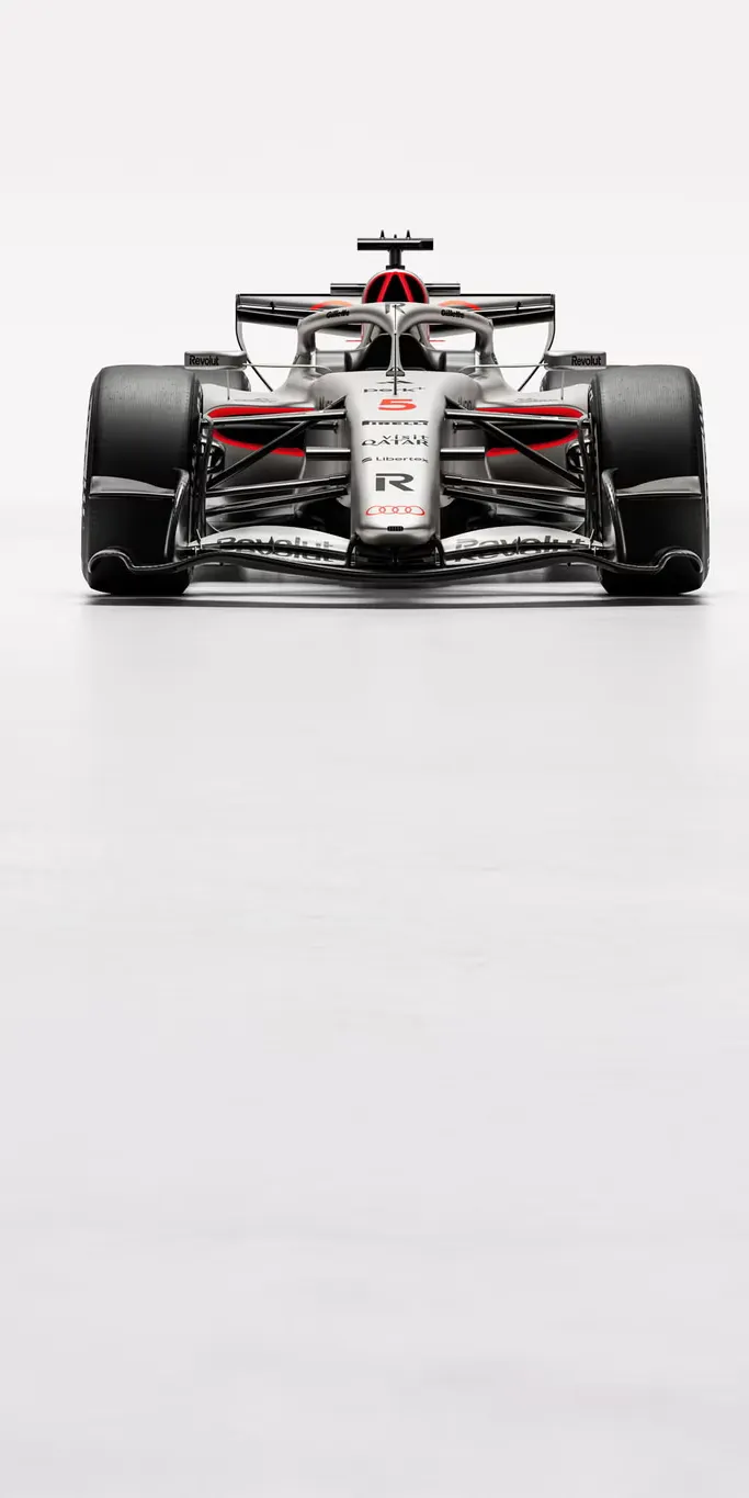 Frontansicht des Audi R26.